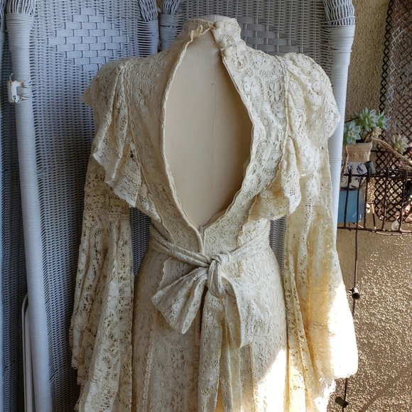 Maxi Victorian style lace dress - Picture 5 of 8